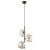 LAVA BROWN Lampa wisząca 3XG9 11036 TK Lighting Brąz Koniak