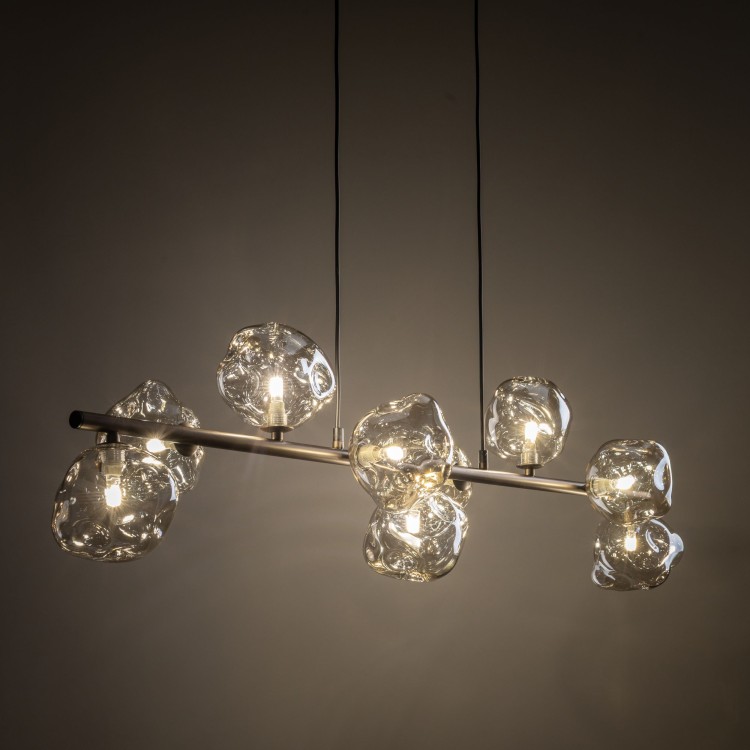 LAVA BROWN Lampa wisząca 9XG9 11037 TK Lighting Brąz Koniak