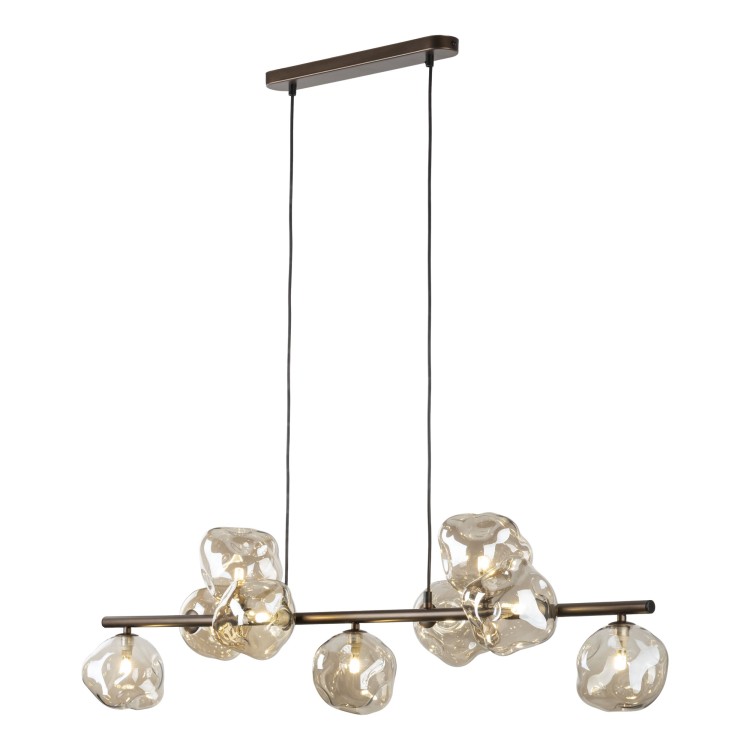 LAVA BROWN Lampa wisząca 9XG9 11037 TK Lighting Brąz Koniak