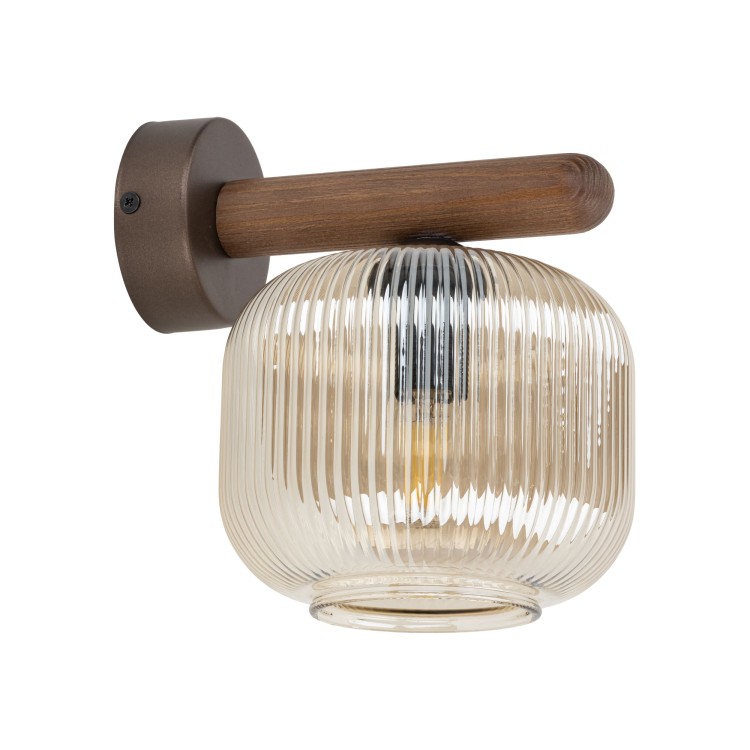 SALVIA BROWN Kinkiet 1XE14 11067 TK Lighting Brąz Koniak
