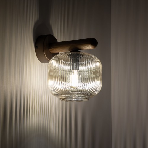 SALVIA BROWN Kinkiet 1XE14 11067 TK Lighting Brąz Koniak