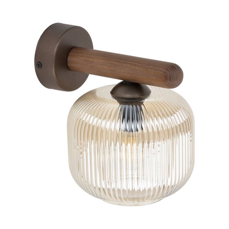 SALVIA BROWN Kinkiet 1XE14 11067 TK Lighting Brąz Koniak