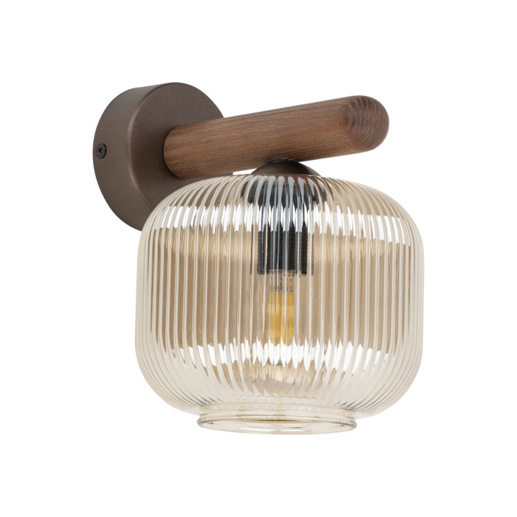 SALVIA BROWN Kinkiet 1XE14 11067 TK Lighting Brąz Koniak
