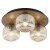 SALVIA BROWN Lampa sufitowa 3XE14 11068 TK Lighting Brąz Koniak