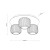 SALVIA BROWN Lampa sufitowa 3XE14 11068 TK Lighting Brąz Koniak