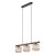 SALVIA BROWN Lampa wisząca 3XE14 11069 TK Lighting Brąz Koniak