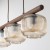 SALVIA BROWN Lampa wisząca 3XE14 11069 TK Lighting Brąz Koniak