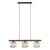 SALVIA BROWN Lampa wisząca 3XE14 11069 TK Lighting Brąz Koniak