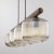 SALVIA BROWN Lampa wisząca 4XE14 11070 TK Lighting Brąz Koniak
