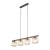 SALVIA BROWN Lampa wisząca 4XE14 11070 TK Lighting Brąz Koniak