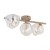 LAVA SABIA Lampa sufitowa 3XG9 11105 TK Lighting Sabia Koniak