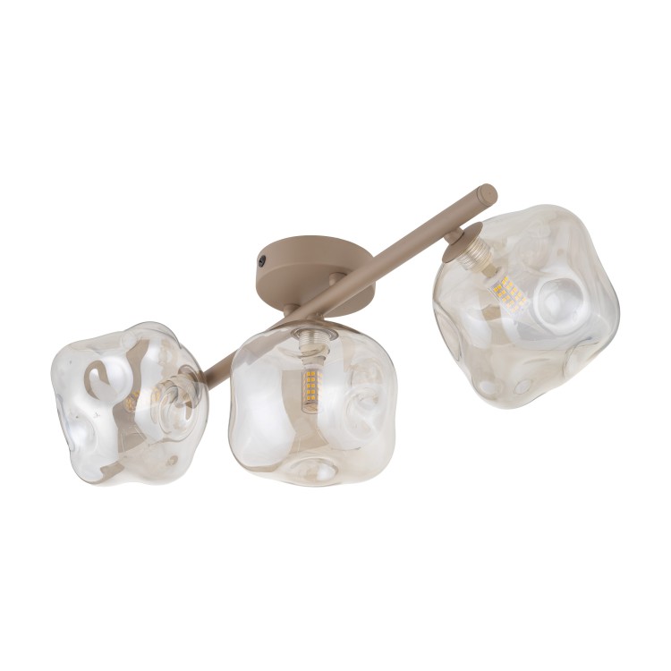 LAVA SABIA Lampa sufitowa 3XG9 11105 TK Lighting Sabia Koniak