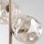 LAVA SABIA Lampa wisząca 3XG9 11107 TK Lighting Sabia Koniak