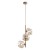 LAVA SABIA Lampa wisząca 3XG9 11107 TK Lighting Sabia Koniak