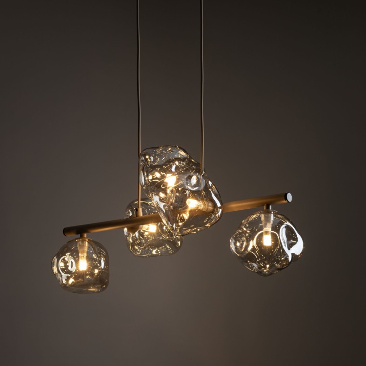 LAVA SABIA Lampa wisząca 5XG9 11111 TK Lighting Sabia Koniak