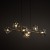 LAVA SABIA Lampa wisząca 7XG9 11109 TK Lighting Sabia Koniak