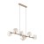 LAVA SABIA Lampa wisząca 7XG9 11109 TK Lighting Sabia Koniak