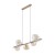 LAVA SABIA Lampa wisząca 7XG9 11109 TK Lighting Sabia Koniak