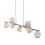 LAVA SABIA Lampa wisząca 9XG9 11110 TK Lighting Sabia Koniak