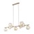 LAVA SABIA Lampa wisząca 9XG9 11110 TK Lighting Sabia Koniak