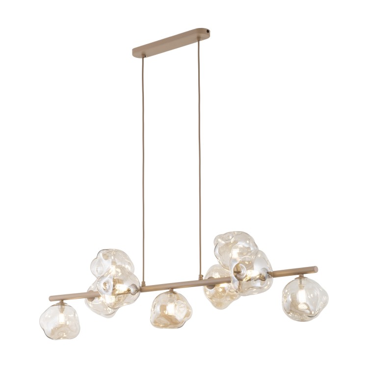 LAVA SABIA Lampa wisząca 9XG9 11110 TK Lighting Sabia Koniak