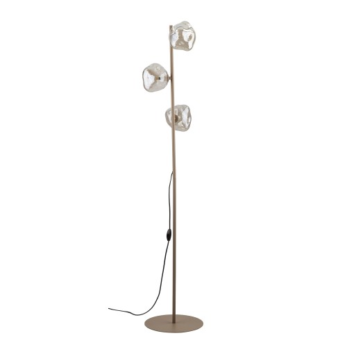 LAVA SABIA Lampa podłogowa 3XG9 16153 TK Lighting Sabia Koniak