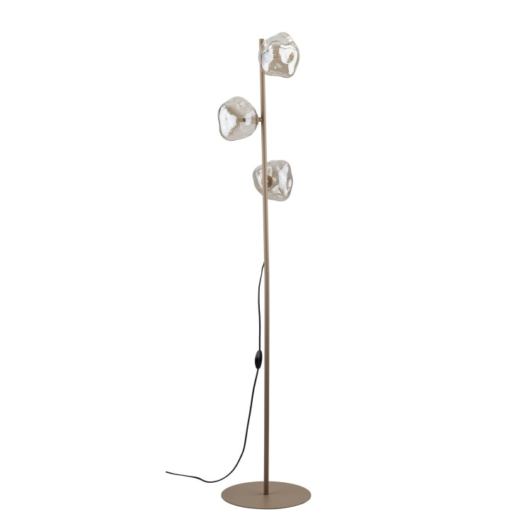 LAVA SABIA Lampa podłogowa 3XG9 16153 TK Lighting Sabia Koniak