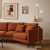 LAVA SABIA Lampa podłogowa 3XG9 16153 TK Lighting Sabia Koniak