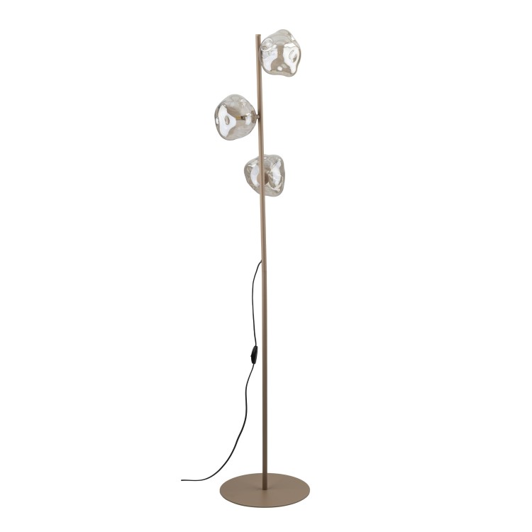 LAVA SABIA Lampa podłogowa 3XG9 16153 TK Lighting Sabia Koniak