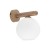 VIRLO WHITE Kinkiet 1XE14 11077 TK Lighting  Biały