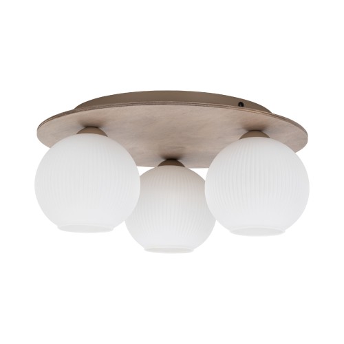 VIRLO WHITE Lampa sufitowa 3XE14 11078 TK Lighting  Biały