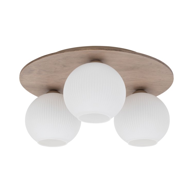 VIRLO WHITE Lampa sufitowa 3XE14 11078 TK Lighting  Biały