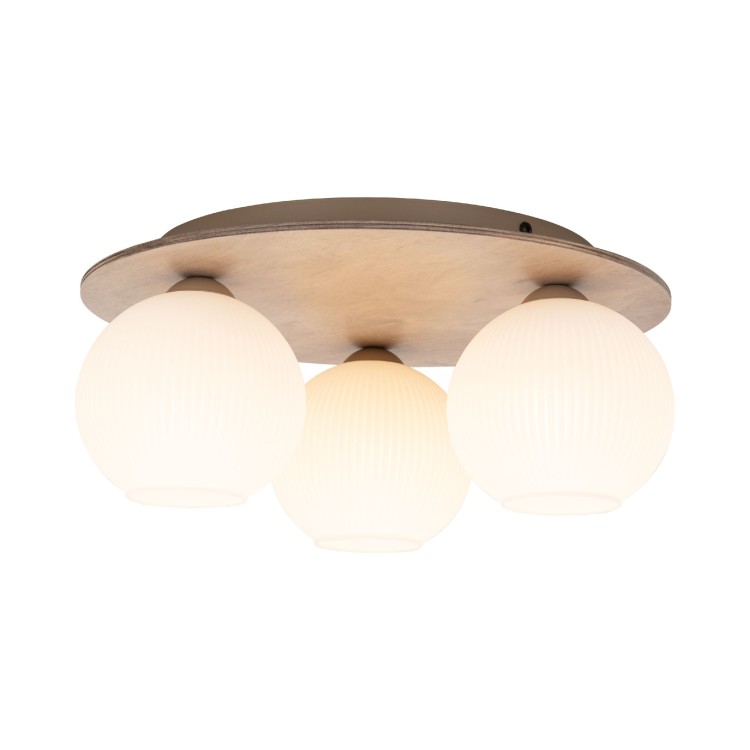 VIRLO WHITE Lampa sufitowa 3XE14 11078 TK Lighting  Biały
