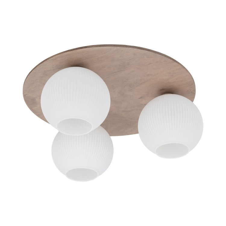 VIRLO WHITE Lampa sufitowa 3XE14 11078 TK Lighting  Biały