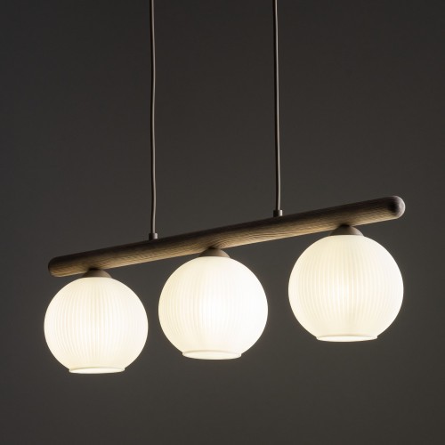 VIRLO WHITE Lampa wisząca 3XE14 11079 TK Lighting  Biały