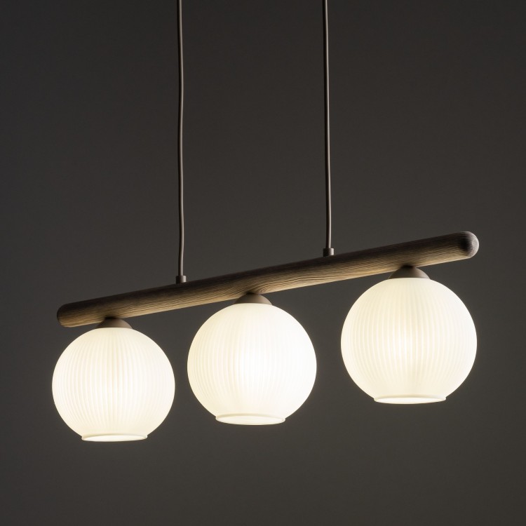 VIRLO WHITE Lampa wisząca 3XE14 11079 TK Lighting  Biały