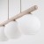 VIRLO WHITE Lampa wisząca 3XE14 11079 TK Lighting  Biały