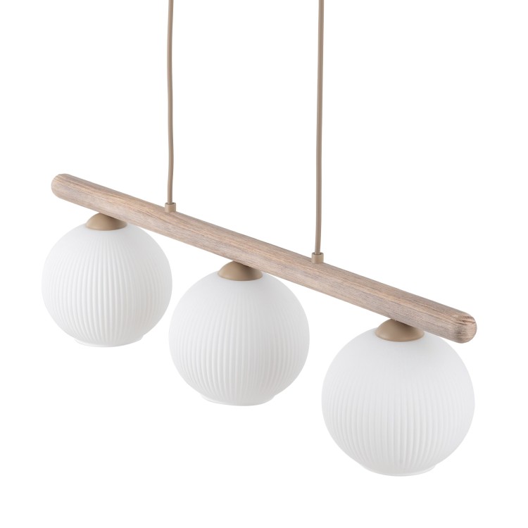 VIRLO WHITE Lampa wisząca 3XE14 11079 TK Lighting  Biały