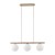 VIRLO WHITE Lampa wisząca 3XE14 11079 TK Lighting  Biały