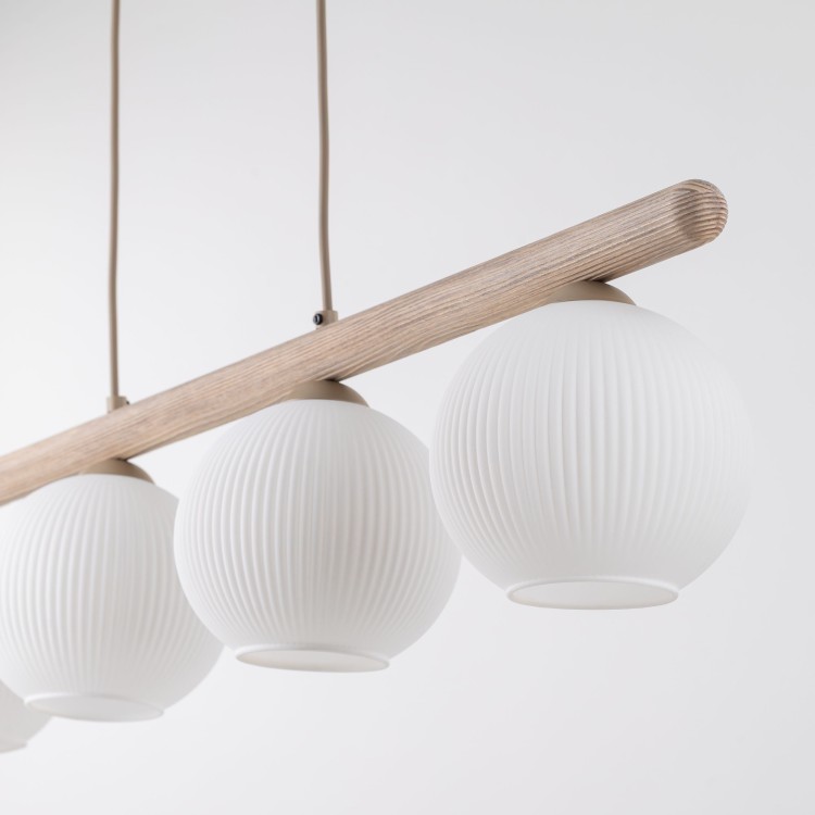 VIRLO WHITE Lampa wisząca 4XE14 11080 TK Lighting  Biały
