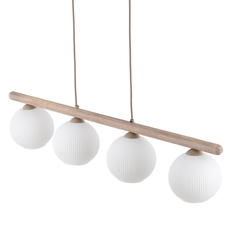 VIRLO WHITE Lampa wisząca 4XE14 11080 TK Lighting  Biały