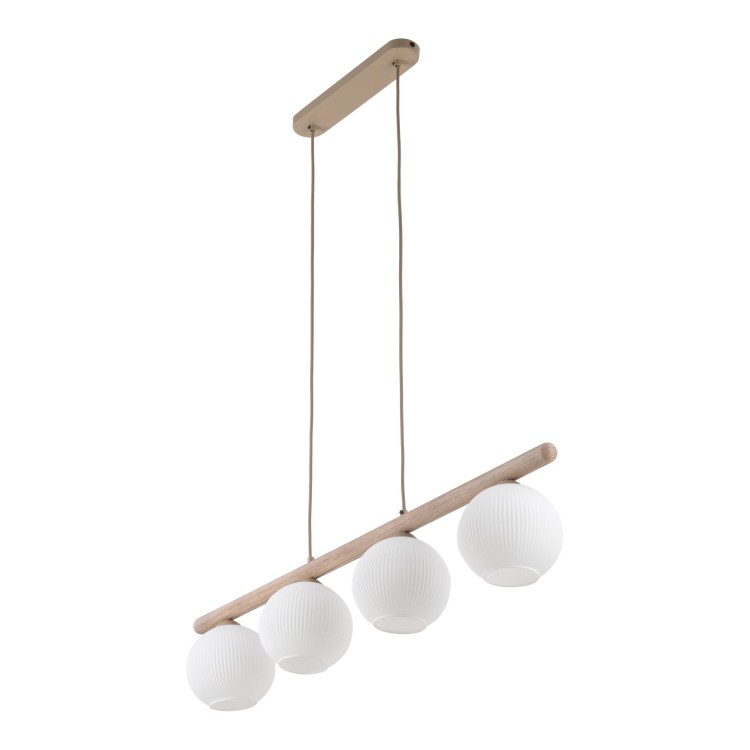 VIRLO WHITE Lampa wisząca 4XE14 11080 TK Lighting  Biały