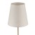 ELIZABETH SABIA Lampa podłogowa 1XE27 16157 TK Lighting Beż Beżowy