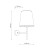 ELIZABETH SABIA Kinkiet 1XE27 11166 TK Lighting Sabia Beżowy