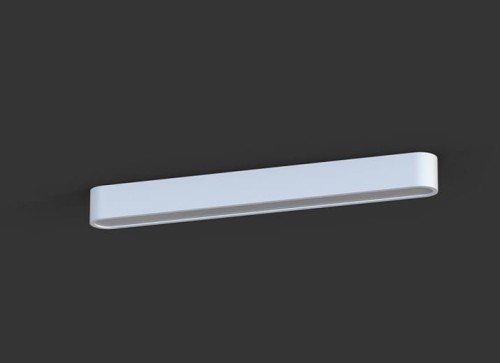 Oprawa liniowa sufitowa SOFT CEILING LED 60X6 WHITE 7540 NOWODVORSKI Lighting T8 60cm Loft nowoczesna lampa sufitowa oświetleniowa biała Inspiracje Premium