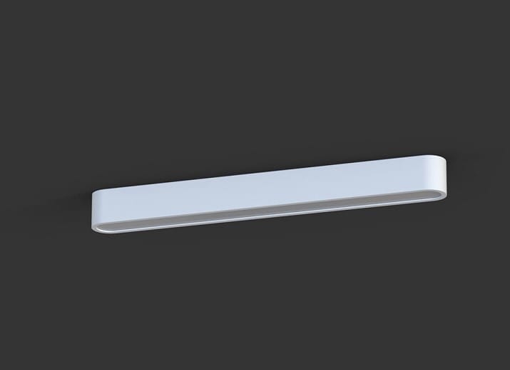 Oprawa liniowa sufitowa SOFT CEILING LED 60X6 WHITE 7540 NOWODVORSKI Lighting T8 60cm Loft nowoczesna lampa sufitowa oświetleniowa biała Inspiracje Premium