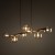 ESTERA WOOD ORZECH BURSZTYN Lampa wisząca 7XG9 11096 TK Lighting Brąz Bursztynowy