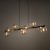 ESTERA WOOD ORZECH BURSZTYN Lampa wisząca 9XG9 11097 TK Lighting Brąz Bursztynowy