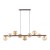 ESTERA WOOD ORZECH BURSZTYN Lampa wisząca 9XG9 11097 TK Lighting Brąz Bursztynowy
