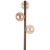 ESTERA WOOD ORZECH BURSZTYN Lampa podłogowa 3XG9 16151 TK Lighting Brąz Bursztynowy